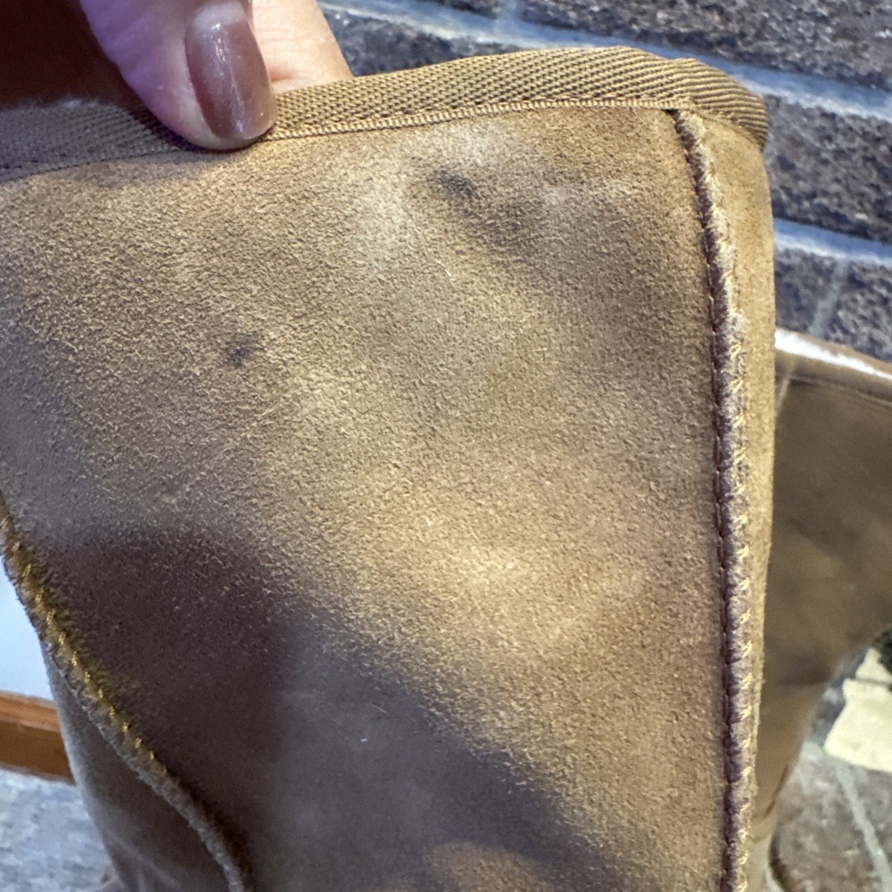 UGG Classic Short New Heights Chestnut Platform Boots Women's Sz 10 #616 - Picture 6 of 16